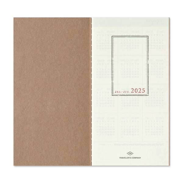 Traveler's Company Traveler's Notebook 2025 Weekly + Memo Diary