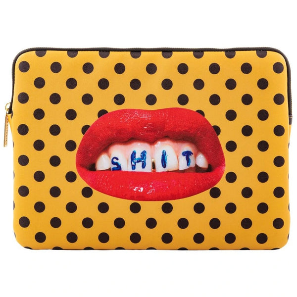 SELETTI x Toiletpaper SHIT laptop cover