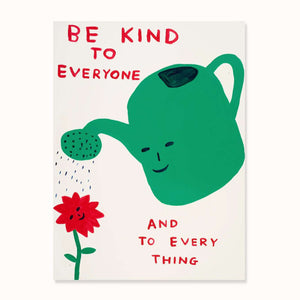 David Shrigley Be Kind To Everyone Dish Towel - Viskestykke