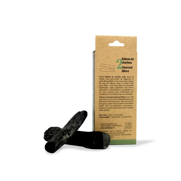 Binchotan Charcoal Water Filter sticks set of 2