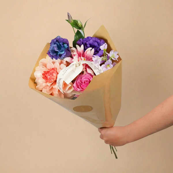 Floriëtte Artificial Bouquet - Purple Glow