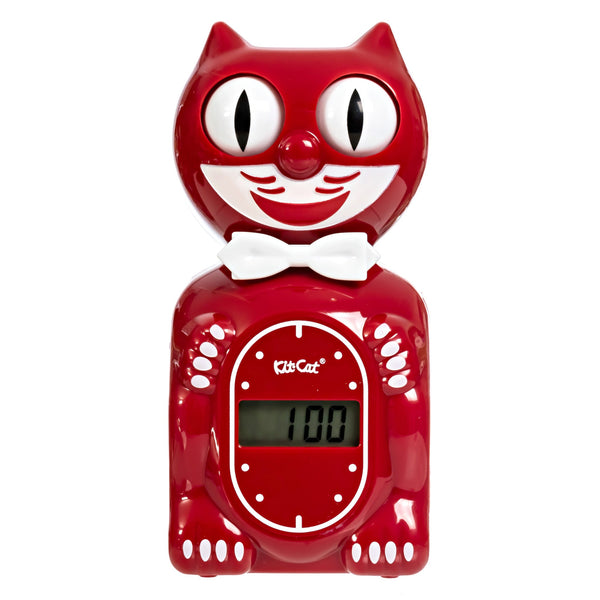 Solar Kit Cat Klock Digital Alarm Klock – Space Cherry