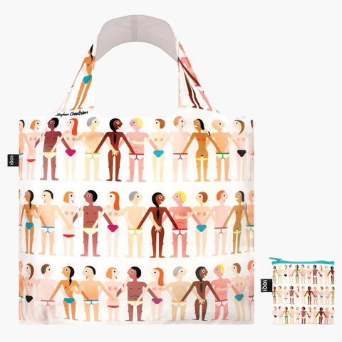 Loqi Reusable Recycled Bag - SEXY by Stephen Cheetam