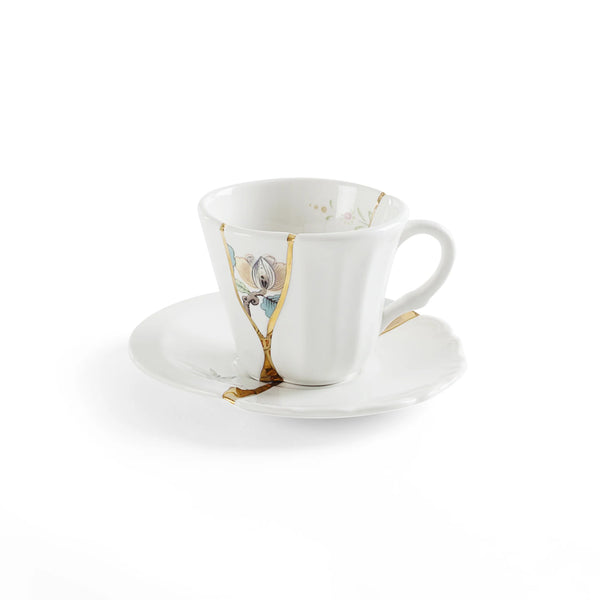 SELETTI x Kintsugi Coffee cup with saucer 02
