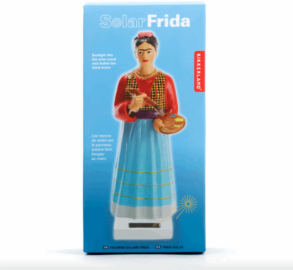 Kikkerland Solar Frida - Frida Kahlo Solcellefigur