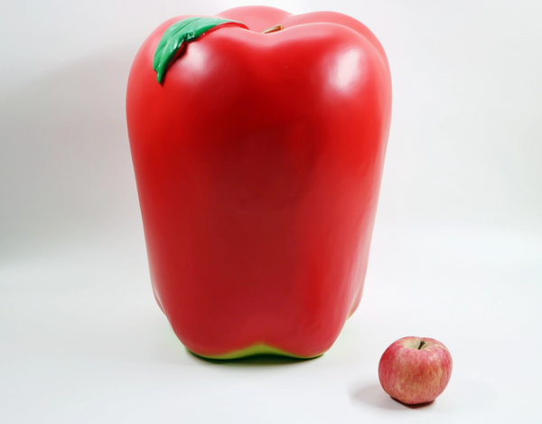 Giant Red Apple Stool