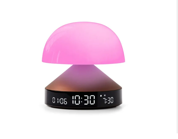 Lexon Mina Sunrise Alarm Clock and Lamp- Bronze