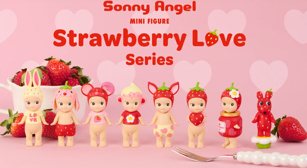 Sonny Angel - Strawberry Love Series    N.B.MAX 2 PIECES EACH ORDER