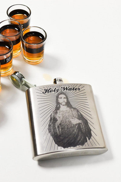 Holy Water Hip Flask Lommelærke