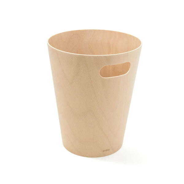 Umbra Woodrow Trash Can - Nature