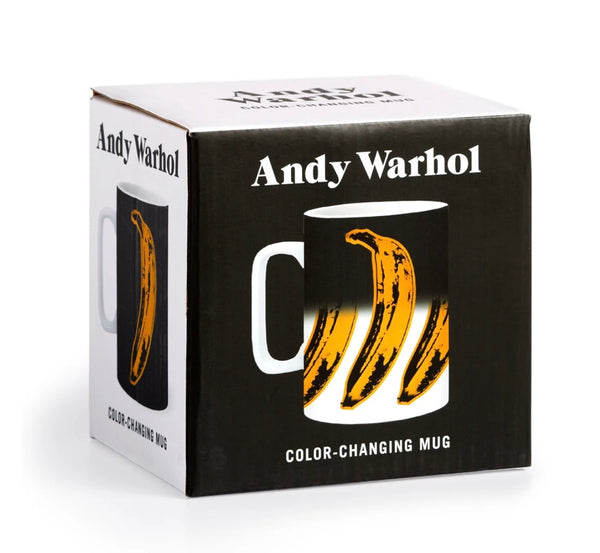 Andy Warhol Banana Colour Changing Ceramic Mug