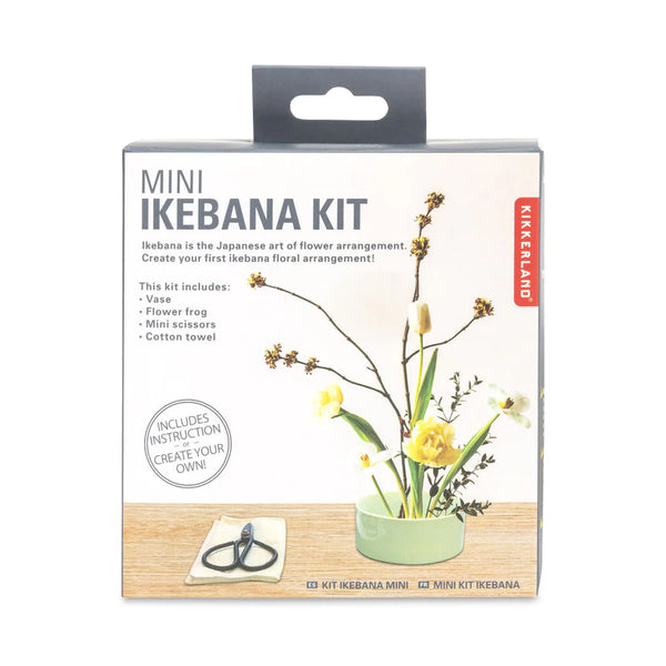 Mini Ikebana Kit - Lær at lave dit eget japanske blomsterarrangement