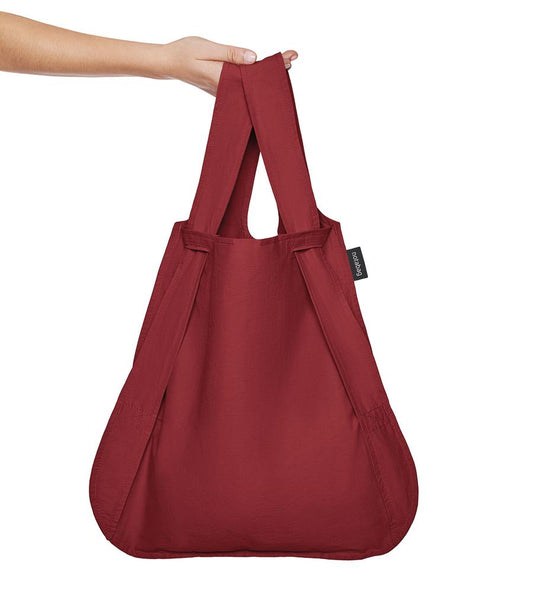 Notabag - Bag and Backpack - Wine Red