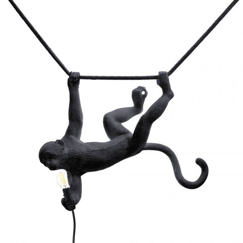 Seletti Monkey Lamp Swinging - Abelampe Svingende -3 uger levering