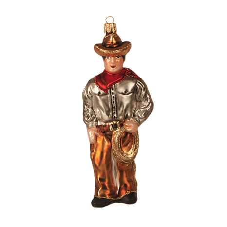 Cowboy Christmas Ornamen