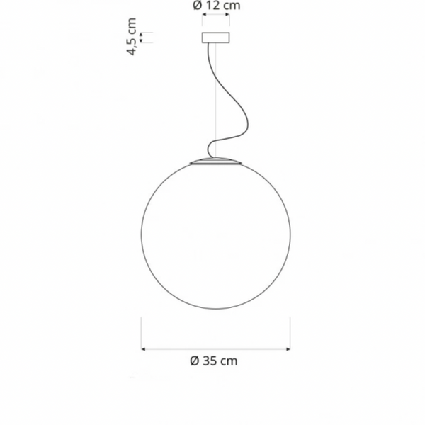 Luna Lamp 1 - Ø35 cm - 3 weeks delivery time
