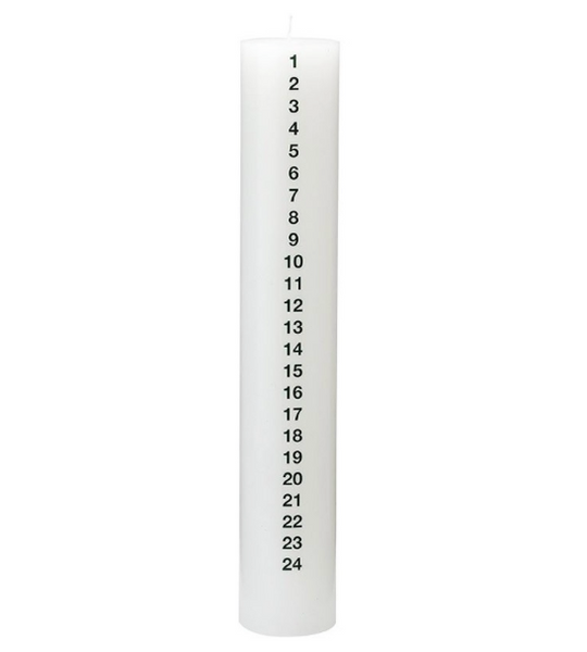 Kunstindustrien Advent Candle ø6 x 40cm - Kalenderlys