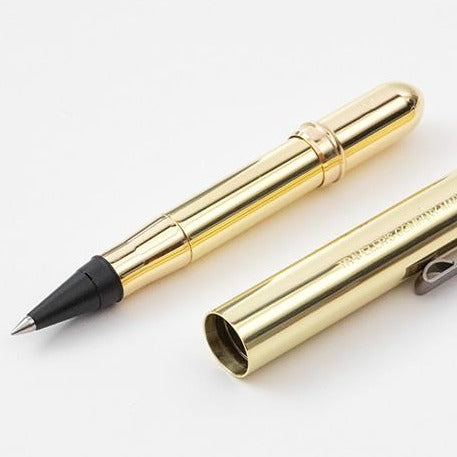 Traveler's Company Brass Rollerball Pen