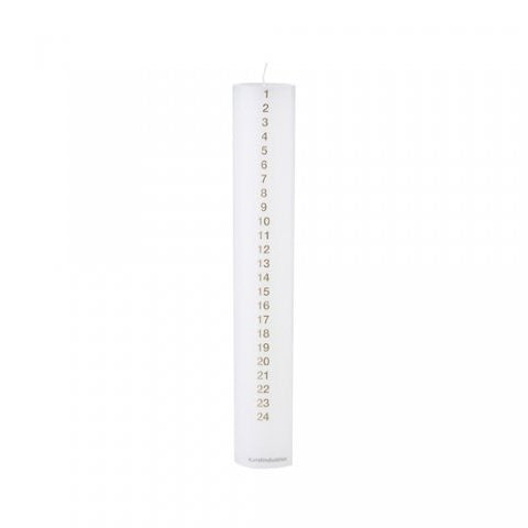 Kunstindustrien Advent Candle ø6 x 40cm - Kalenderlys