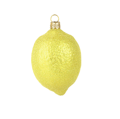 Lemon Christmas Ornament