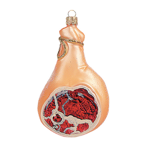 Prosciutto Leg Christmas Ornament