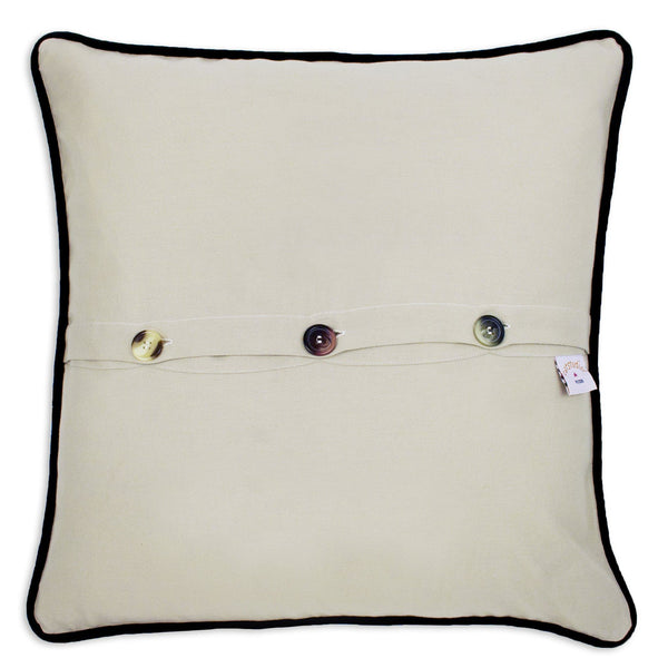 Hand Embroidered Pillow - Sweden - 4 weeks delivery time