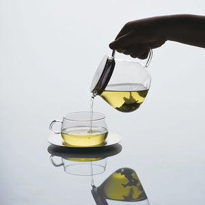 Kinto Unitea One Touch Teapot - Japansk Tepotte I Glas