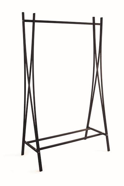 Japanese-Italian Clothes Rack -delivery natural -2-3 weeks, black in stock
